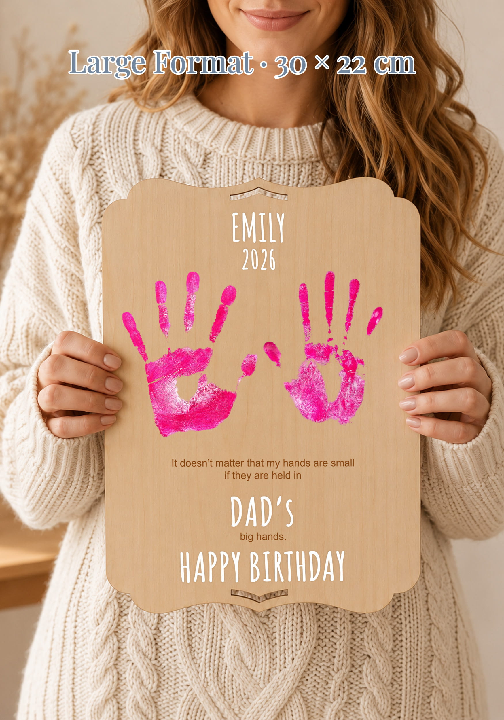 Baby footprints "little hands" - Image 4