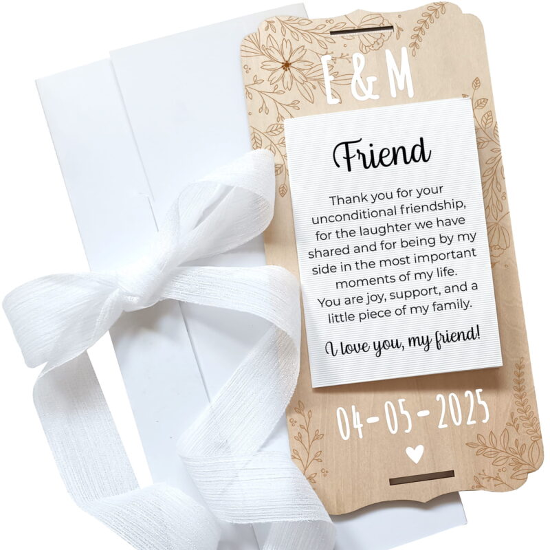 Gift card for a friend